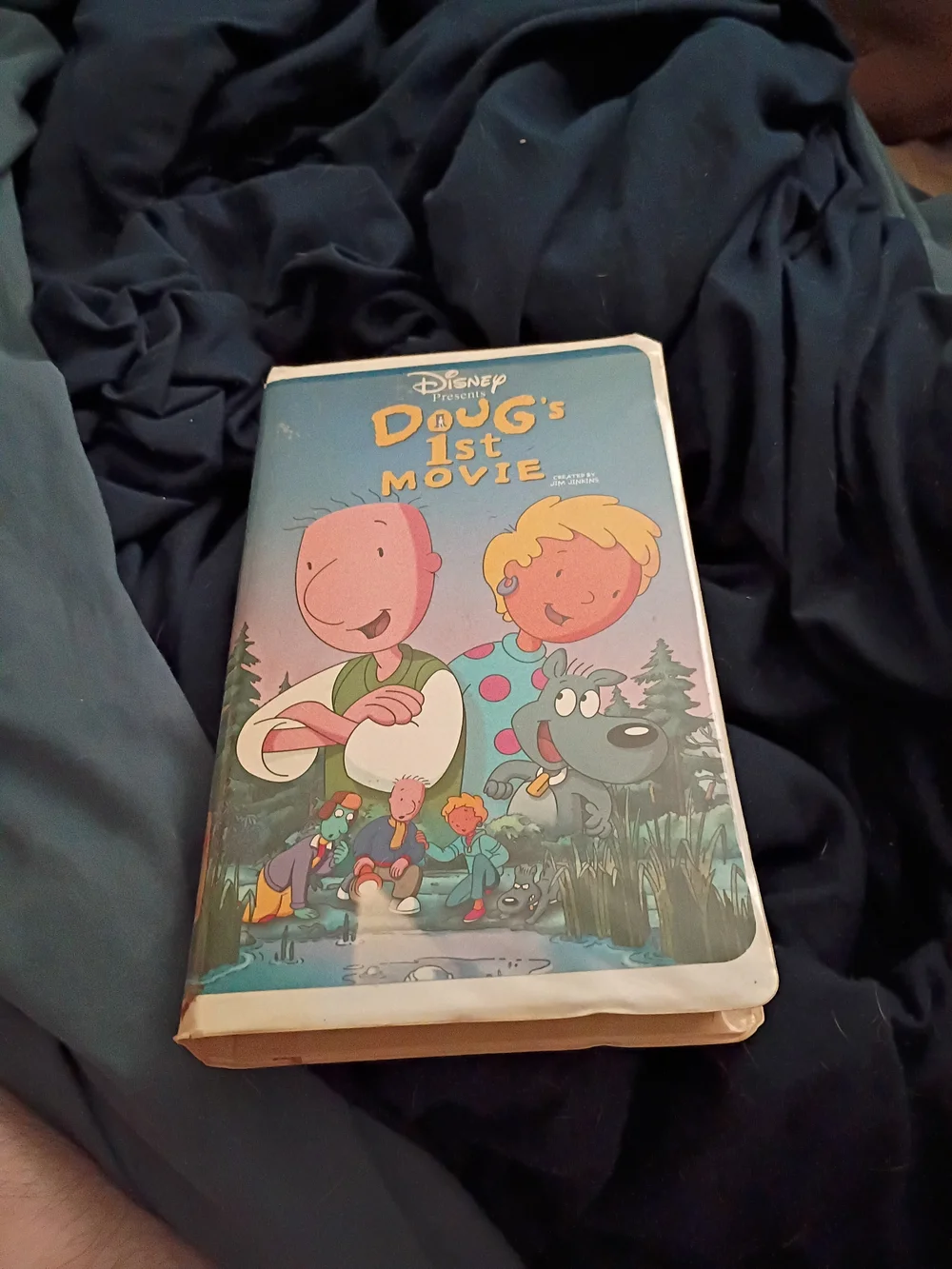 Disney Doug's 1st Movie Kids VHS - Blue Cover